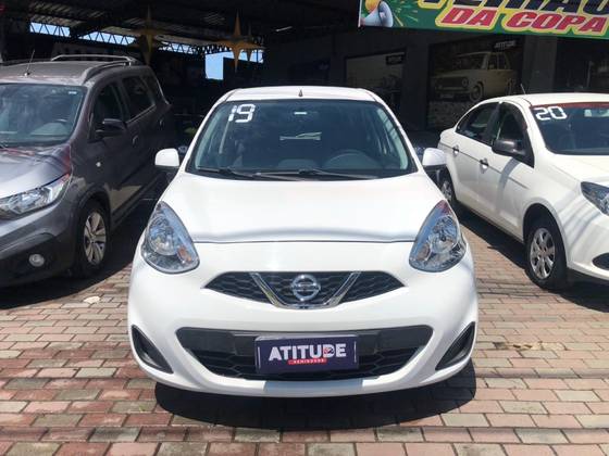 NISSAN MARCH 1.0 SV 12V FLEX 4P MANUAL NISSAN MARCH 1.0 SV 12V FLEX 4P MANUAL